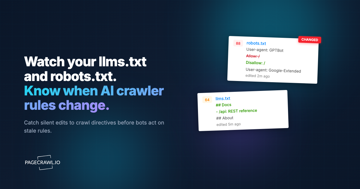 Monitor llms.txt and AI Crawler Access: robots.txt for GPTBot and ClaudeBot